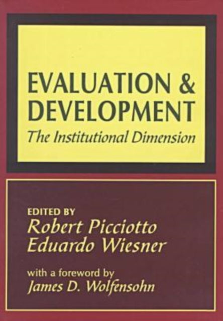 Book cover of: Evaluation and Development. By: Robert Picciotto