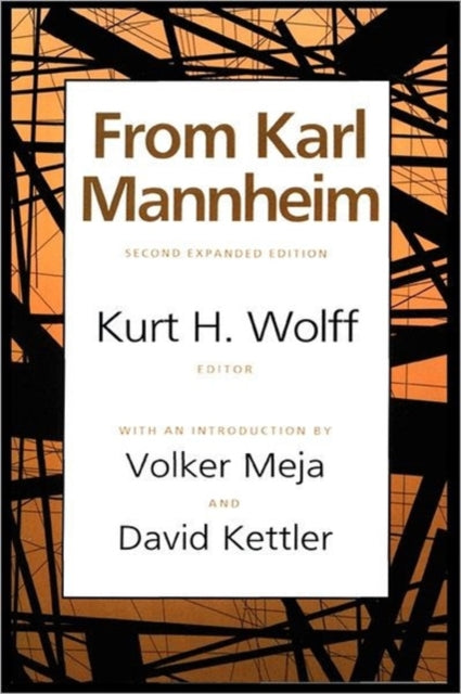 Book cover of: From Karl Mannheim. By: Kurt H. Wolff
