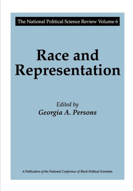 Book cover of: Race and Representation. By: Georgia Persons