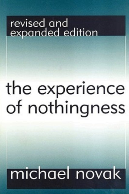 Book cover of: Experience of Nothingness