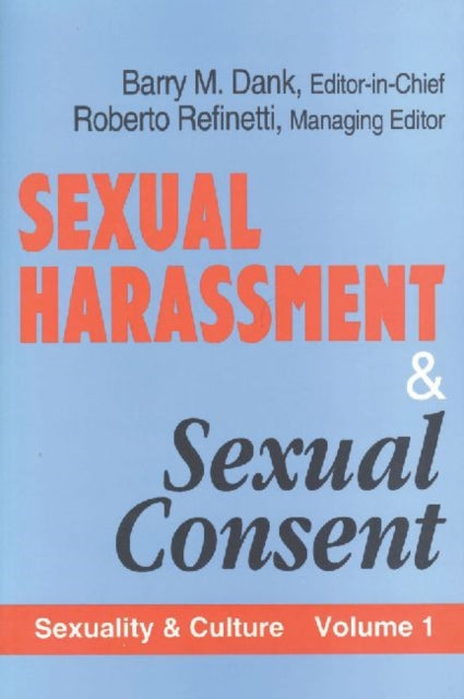 Book cover of: Sexual Harassment and Sexual Consent