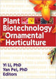 Book cover of: Plant Biotechnology in Ornamental Horticulture