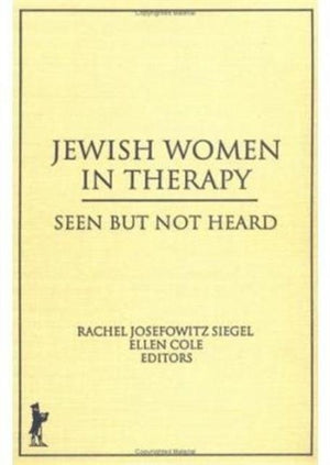 Jewish Women in Therapy