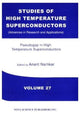 Book cover of: Studies of High Temperature Superconductors. By: Anant V. Narlikar