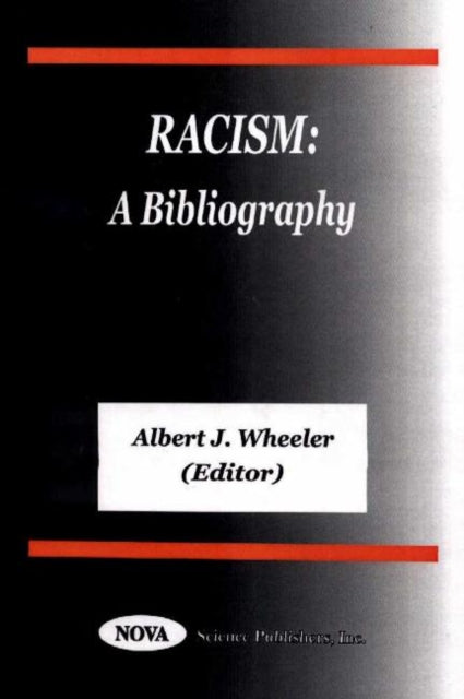 Book cover of: Racism. By: Albert J. Wheeler