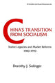 Book cover of: China's Transition from Socialism?