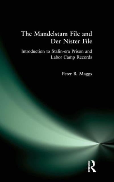 Book cover of: Mandelstam File and Der Nister File. By: Peter B. Maggs