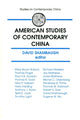 Book cover of: American Studies of Contemporary China. By: David L. Shambaugh