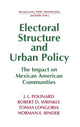Book cover of: Electoral Structure and Urban Policy. By: J. L. Polinard