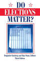 Book cover of: Do Elections Matter?