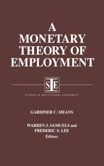 Book cover of: Monetary Theory of Employment