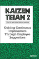 Book cover of: Kaizen Teian 2. By: Japan Human Relations Association