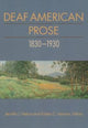 Book cover of: Deaf American Prose 1830-1930