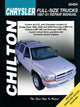 Book cover of: Dodge Pick-Ups 97-01 (Chilton)