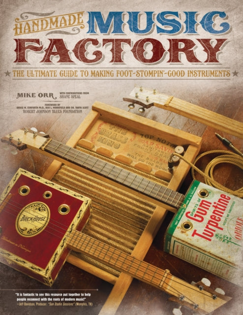 Book cover of: Handmade Music Factory. By: Orr, Michael guitraist