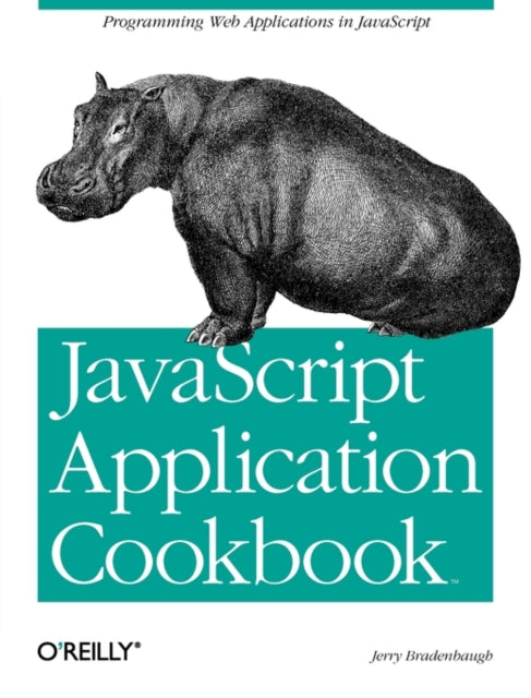 Book cover of: JavaScript Application Cookbook
