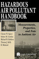 Book cover of: Hazardous Air Pollutant Handbook. By: Chester W. Spicer