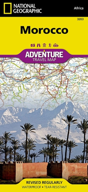 Book cover of: Morocco. By: National Geographic Maps - Adventure
