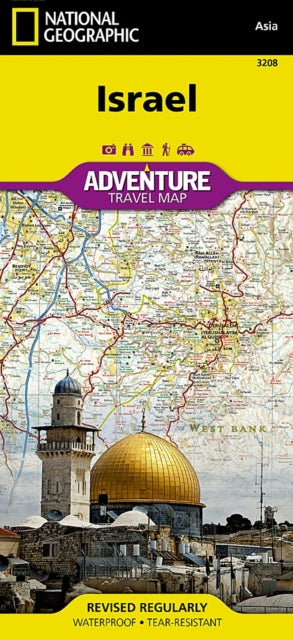 Book cover of: Israel. By: National Geographic Maps - Adventure