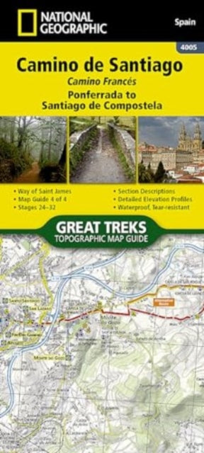 Book cover of: Camino de Santiago - Camino Frances Map 4 of 4