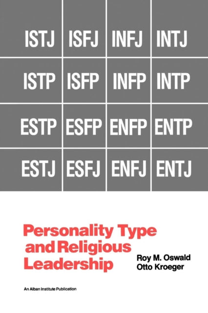 Book cover of: Personality Type and Religious Leadership. By: Roy M. Oswald