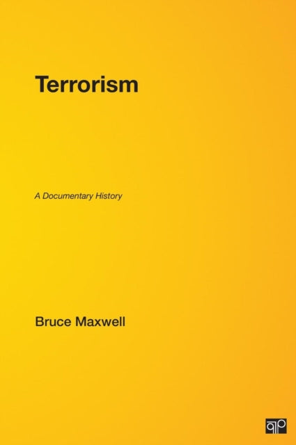 Book cover of: Terrorism. By: Bruce Maxwell