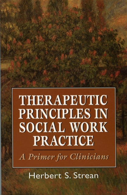 Book cover of: Therapeutic Principles in Social Work Practice. By: Herbert S. Strean