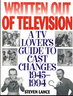 Written Out of Television