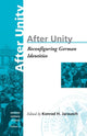 Book cover of: After Unity. By: Konrad H. Jarausch