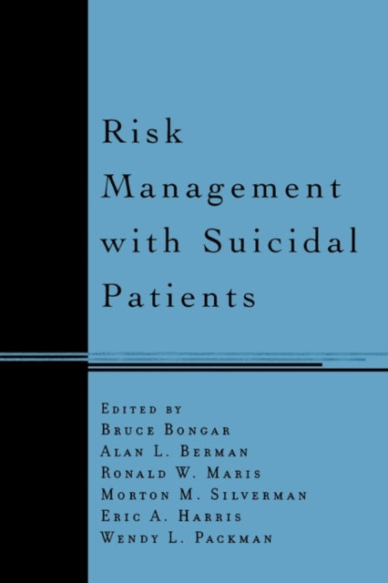 Book cover of: Risk Management with Suicidal Patients