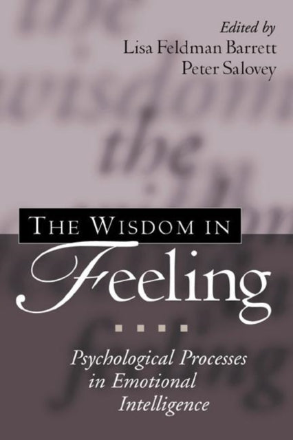 Book cover of: Wisdom in Feeling