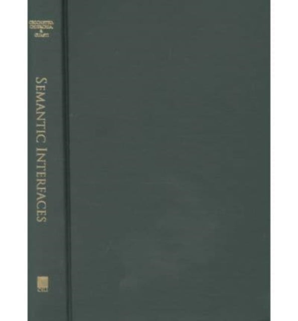 Book cover of: Semantic Interfaces