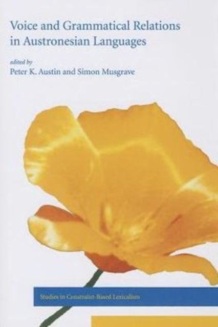 Book cover of: Voice and Grammatical Functions in Austronesian Languages