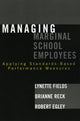 Book cover of: Managing Marginal School Employees. By: Brianne Reck
