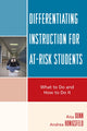 Book cover of: Differentiating Instruction for At-Risk Students. By: Rita Stafford Dunn