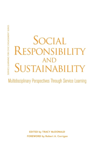 Book cover of: Social Responsibility and Sustainability. By: Tracy McDonald