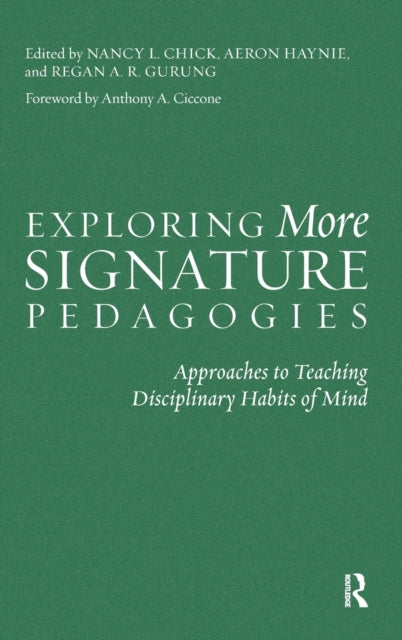 Exploring More Signature Pedagogies