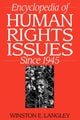 Book cover of: Encyclopedia of Human Rights Issues Since 1945