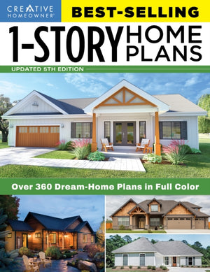 Best-Selling 1-Story Home Plans, 5th Edition