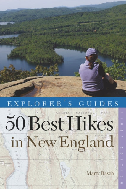Book cover of: Explorer's Guide 50 Best Hikes in New England