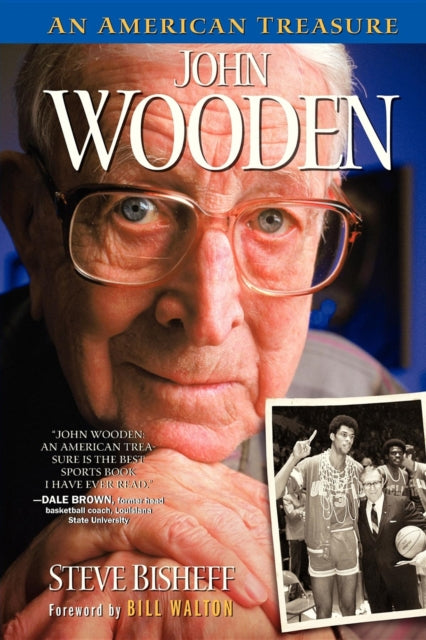 Book cover of: John Wooden. By: Steve Bisheff