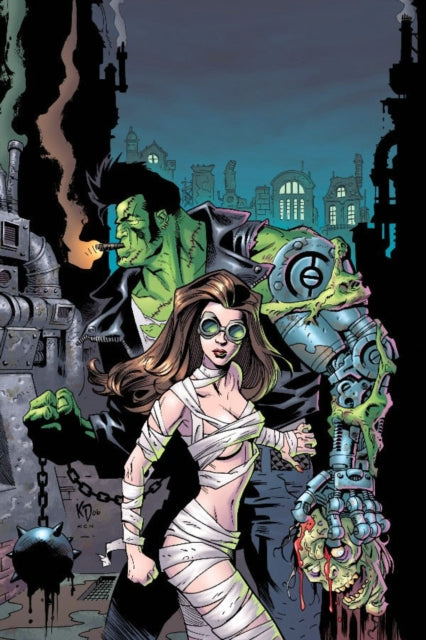 Book cover of: Doll And Creature Volume 1: Everything Turns Gray. By: Rick Remender