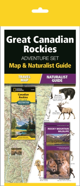Book cover of: Great Canadian Rockies Adventure Set. By: National Geographic Maps Staff