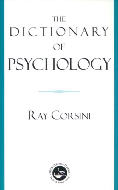 Book cover of: Dictionary of Psychology. By: Raymond Corsini