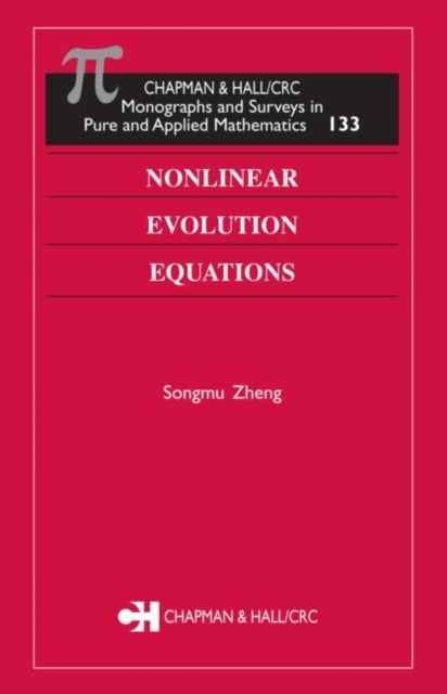 Book cover of: Nonlinear Evolution Equations. By: Songmu Zheng