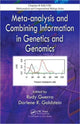 Book cover of: Meta-analysis and Combining Information in Genetics and Genomics. By: Rudy Guerra