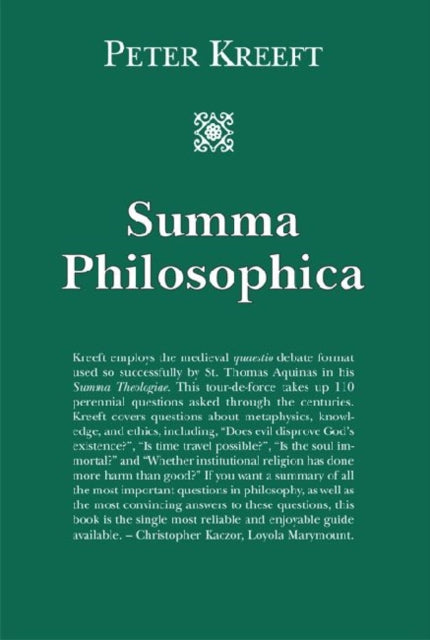 Book cover of: Summa Philosophica. By: Peter Kreeft