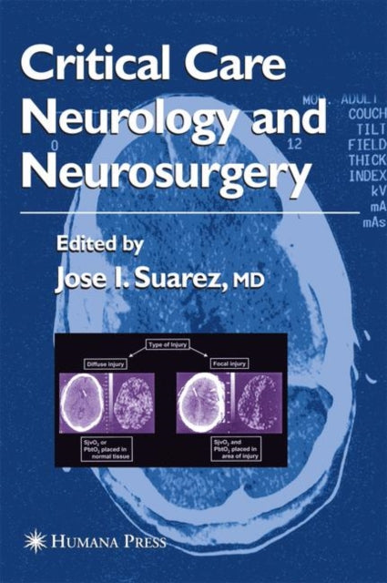 Book cover of: Critical Care Neurology and Neurosurgery. By: Jose I. Suarez