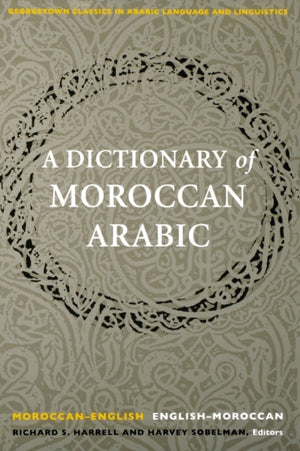 Dictionary of Moroccan Arabic