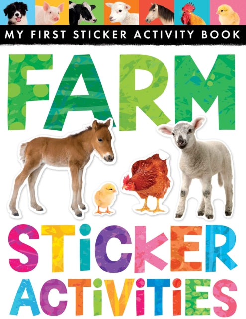 Book cover of: Farm Sticker Activities. By: Annette Rusling